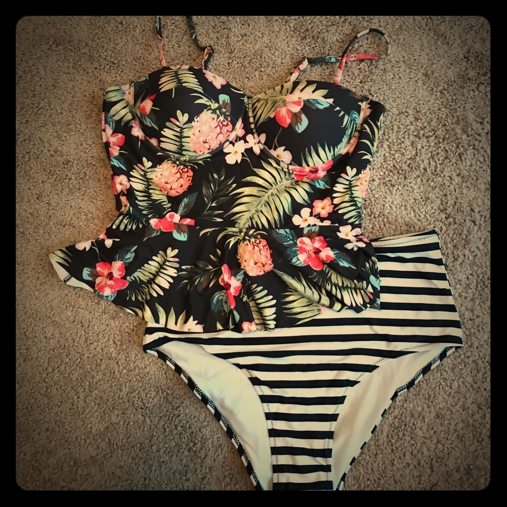 Vintage Style Two Piece